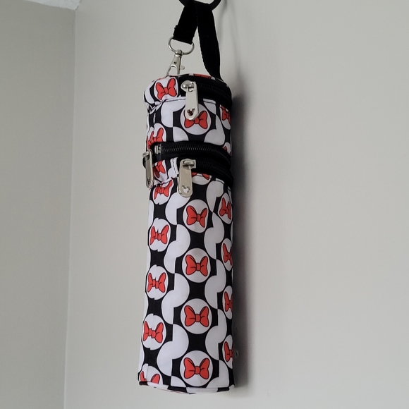 DISNEY BABY Minnie Mouse bow pattern small carrying case - Picture 3 of 16